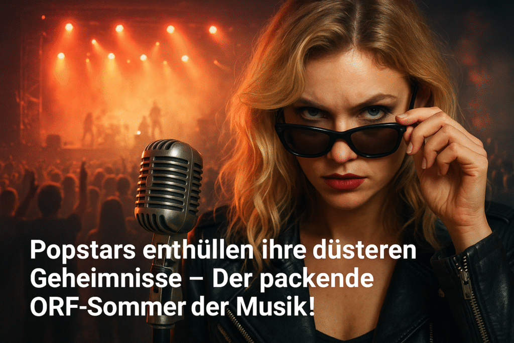 Popstars enthüllen ihre düsteren Geheimnisse – Der packende ORF-Sommer der Musik!