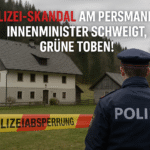 Polizei-Skandal am Peršmanhof: Innenminister schweigt, Grüne toben!