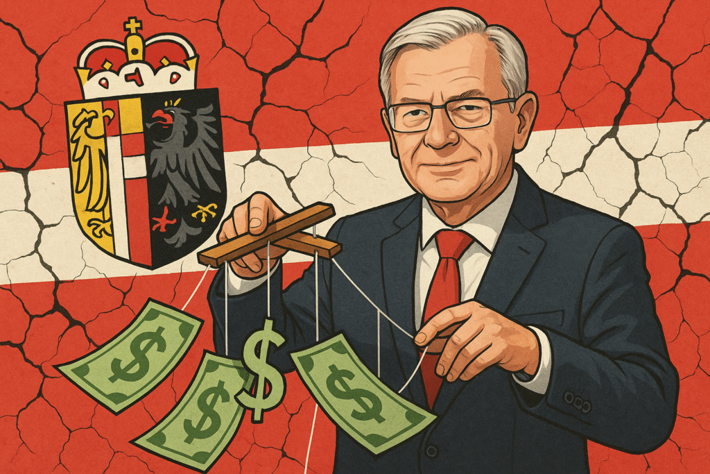Finanzbeben in Oberösterreich: Othmar Nagl zieht die Fäden!