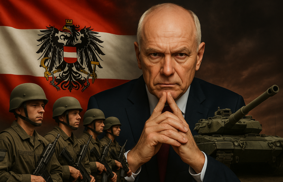 Titelbild zu „Geheimnisvolle Machtspiele: Wie Vodoseks Aufstieg das Österreichische Bundesheer verändert!“