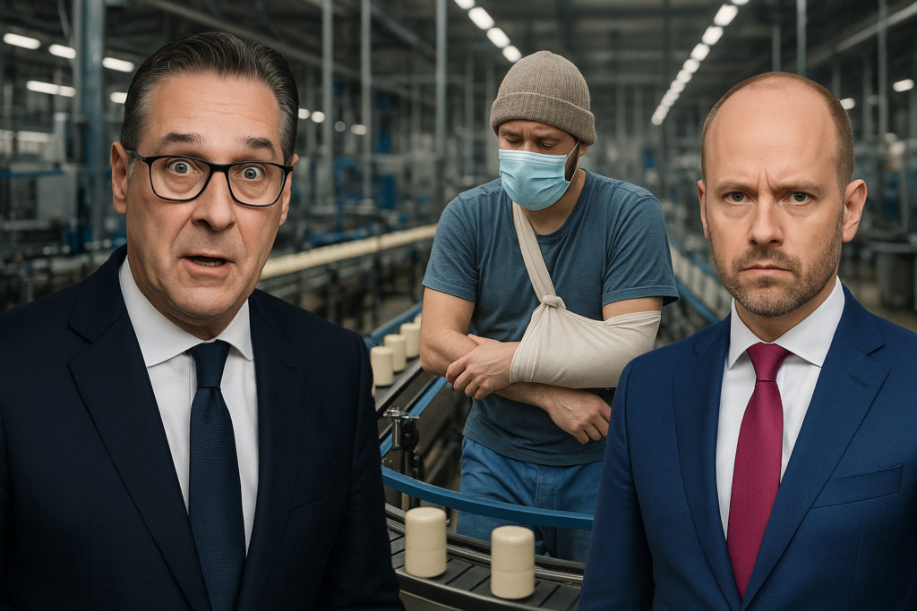 Titelbild zu „FPÖ-Schock: NEOS wollen Kranke ans Fließband zwingen!“
